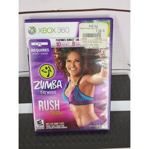 Zumba Fitness Rush Xbox 360 Game With Kinect Compatibility‎